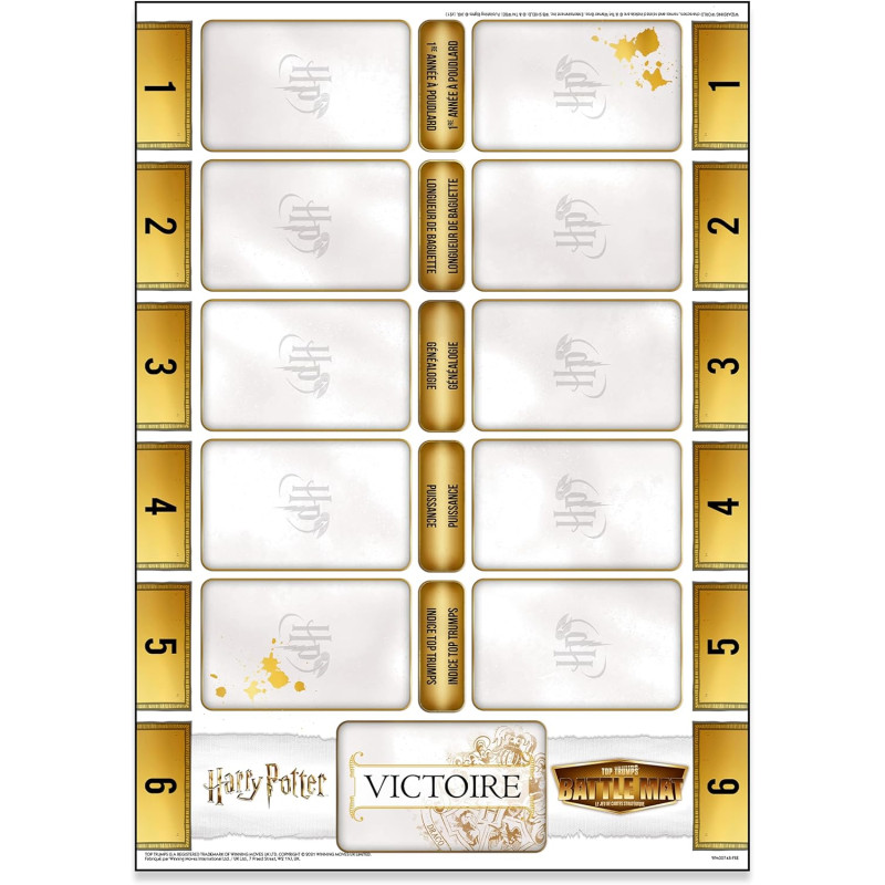 Jeu de cartes Top Trumps Battle Mat - WINNING MOVES