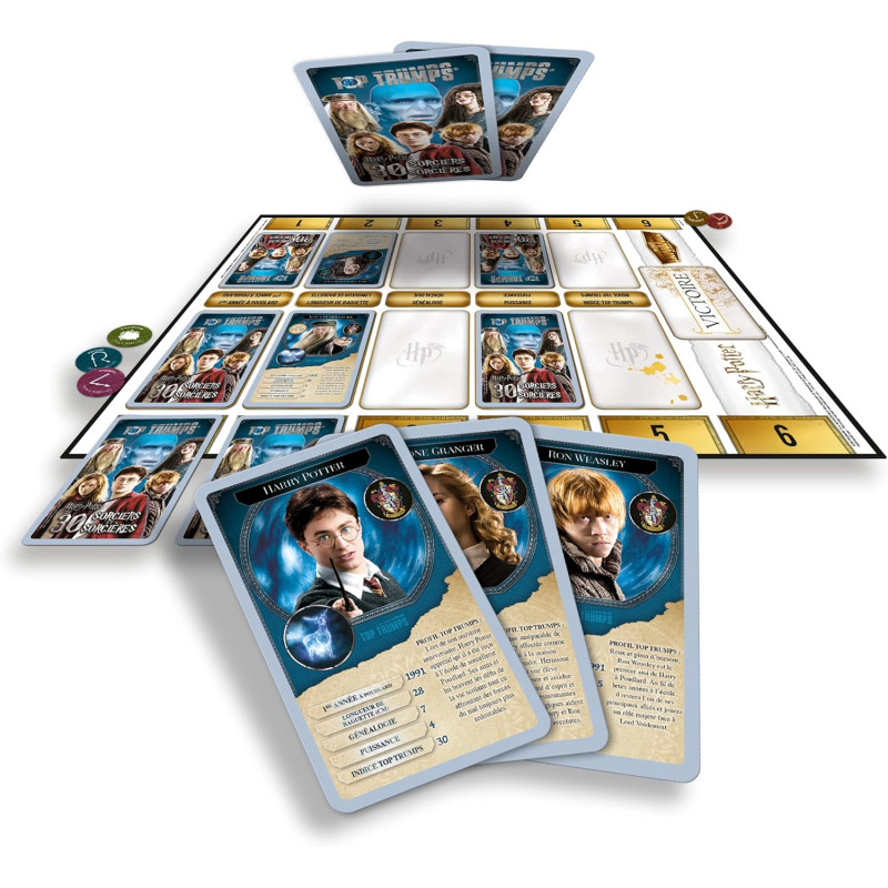 Jeu de cartes Top Trumps Battle Mat - WINNING MOVES