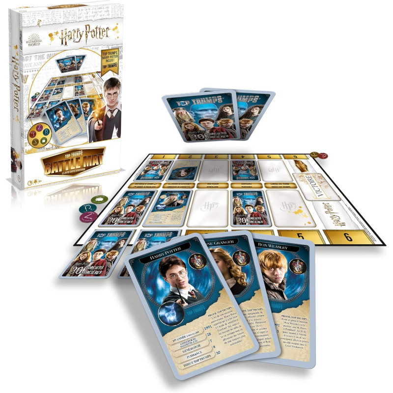Jeu de cartes Top Trumps Battle Mat - WINNING MOVES