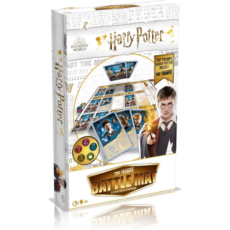 Jeu de cartes Top Trumps Battle Mat - WINNING MOVES