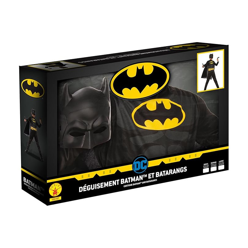 Déguisement Batman 5/6 ans - RUBIES