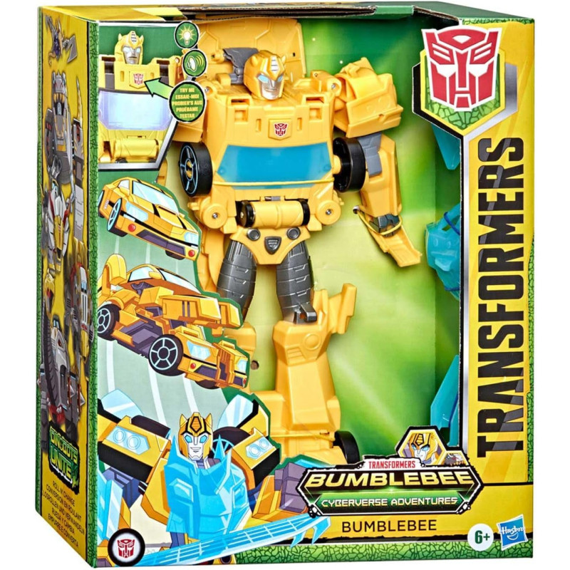 Figurine Bumblebee Cyberverse Adventures Dinobots Unite Roll N' Change 25cm - TRANSFORMERS