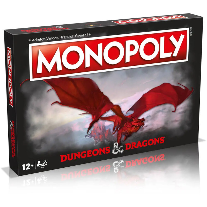 Monopoly Dungeons et Dragons - WINNING MOVES