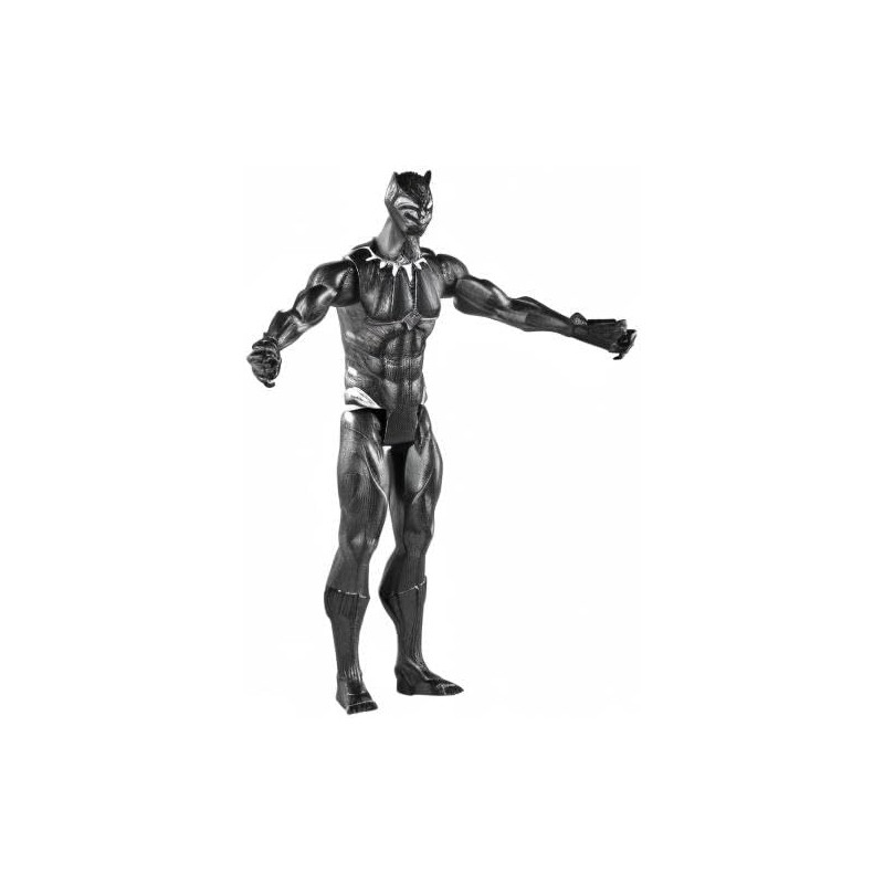 Figurine Titan Hero Black Panther - MARVEL