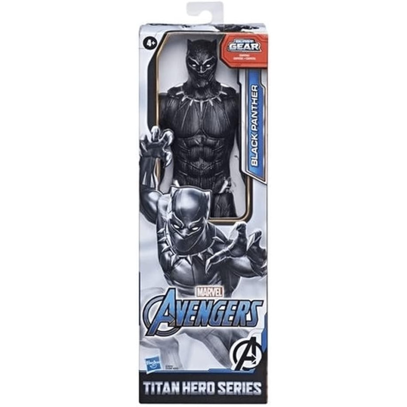 Figurine Titan Hero Black Panther - MARVEL