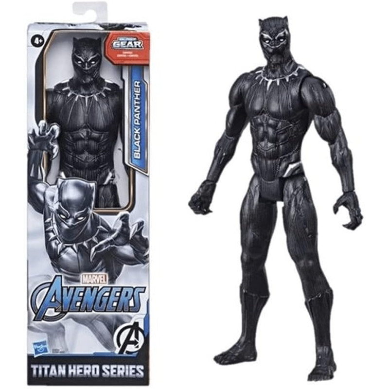 Figurine Titan Hero Black Panther - MARVEL