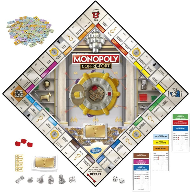 Monopoly - Coffre fort - HASBRO