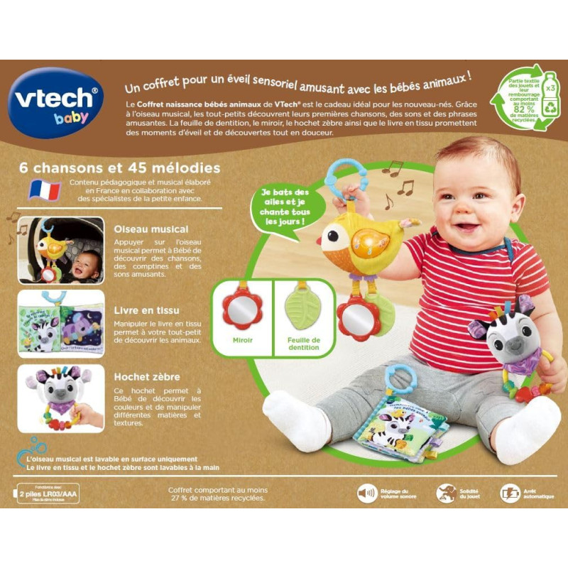 Coffret Naissance Bébés Animaux - VTECH