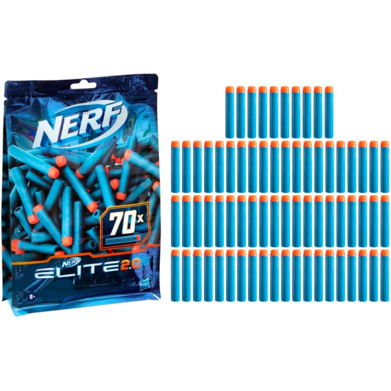 Nerf élite 2.0 Recharges 70 fléchettes - NERF