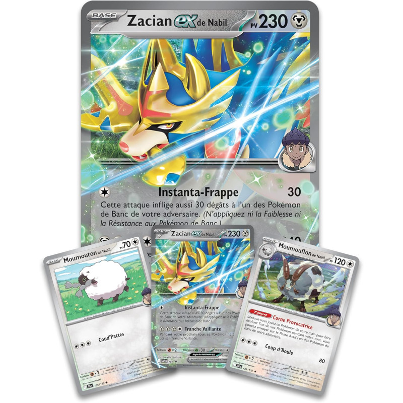 Coffret Zacian Ex De Nabil - POKEMON