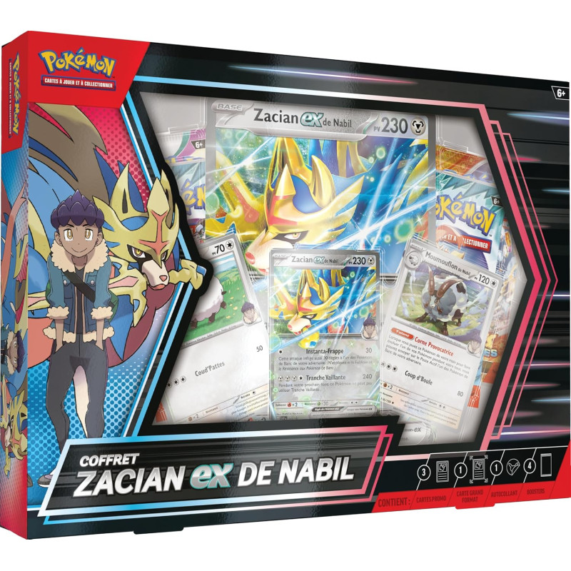 Coffret Zacian Ex De Nabil - POKEMON