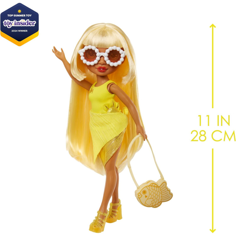 Poupée 28 cm Swim & Style Sunny (Jaune) - RAINBOW HIGH