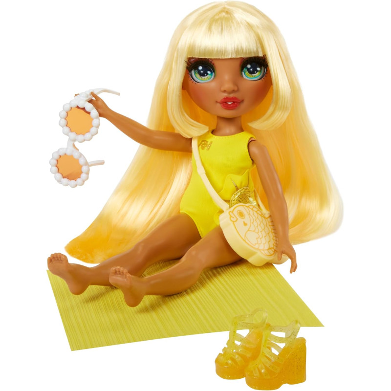 Poupée 28 cm Swim & Style Sunny (Jaune) - RAINBOW HIGH
