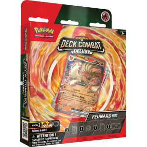 Decks de Combat Deluxe Pokémon Feunard-ex ou Electhor-ex - POKEMON