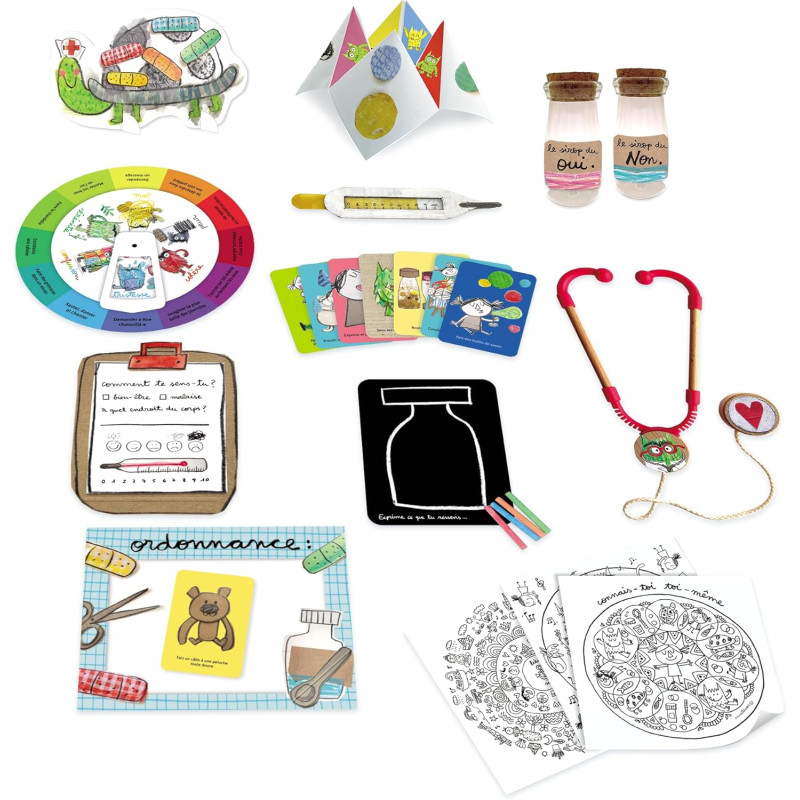 Coffret docteur des émotions - NATHAN