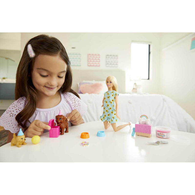 Barbie coffret anniversaire des chiens - BARBIE - MATTEL