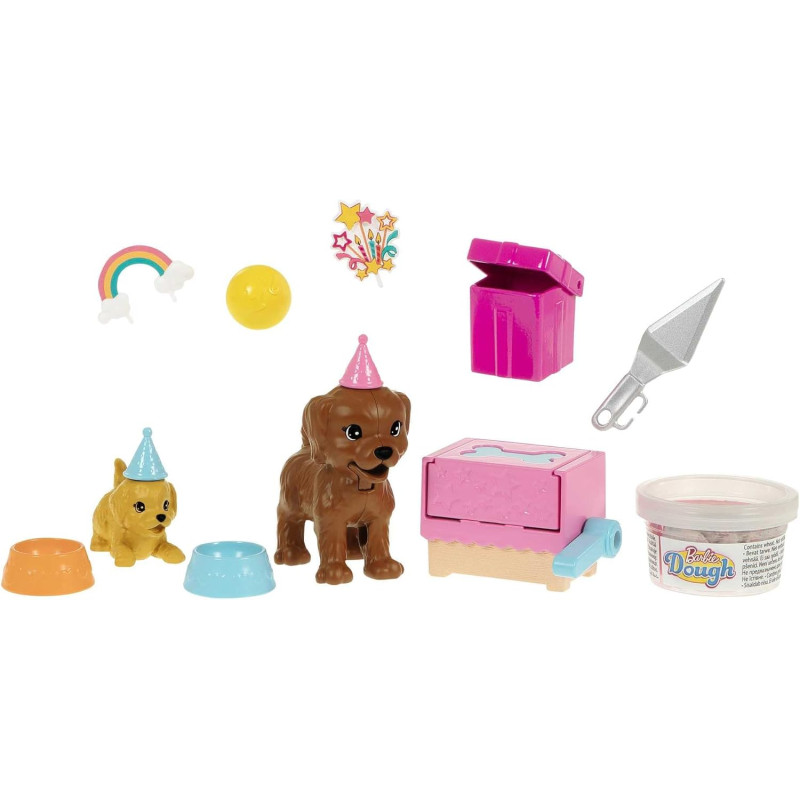 Barbie coffret anniversaire des chiens - BARBIE - MATTEL