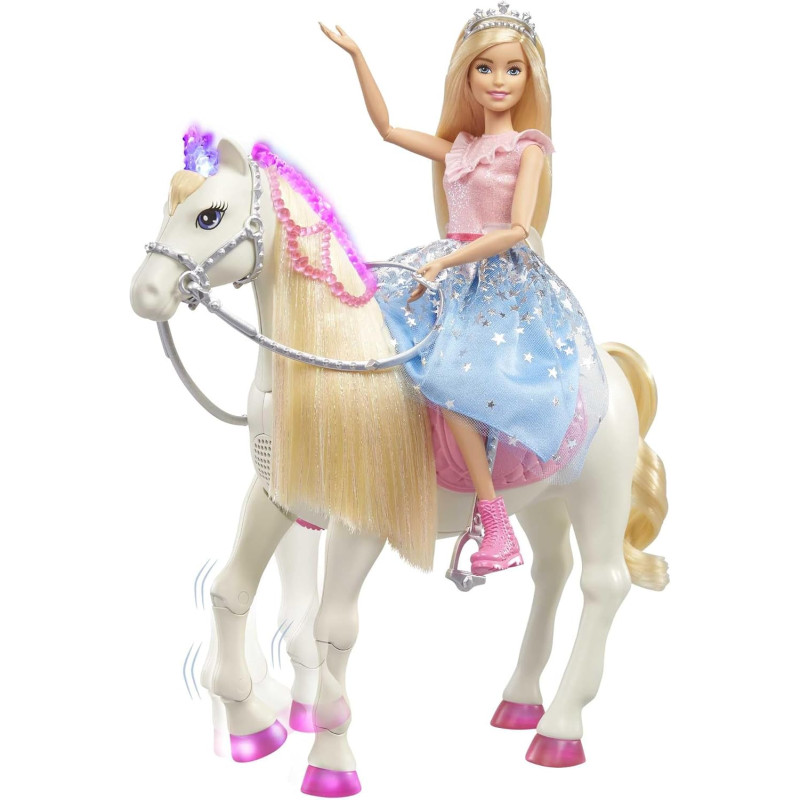 Barbie princesse et son cheval - Barbie - MATTEL