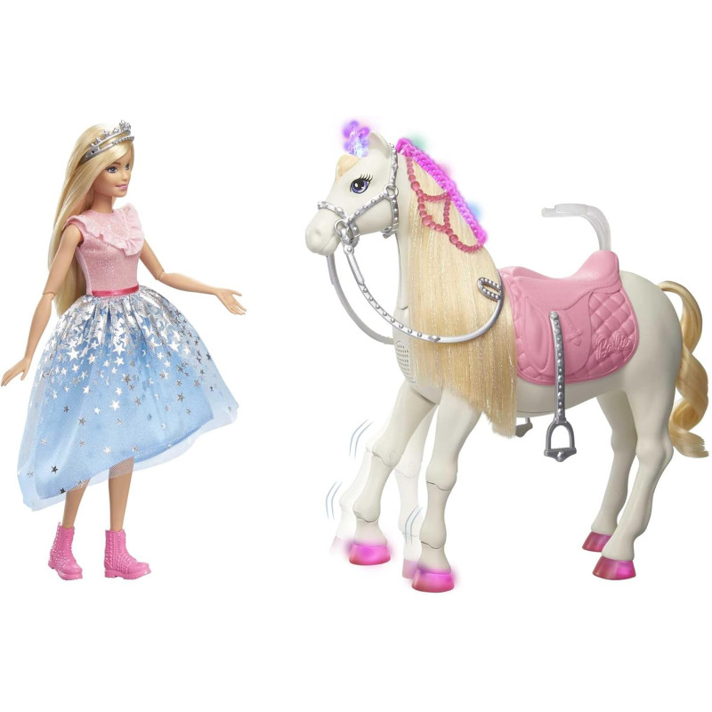 Barbie princesse et son cheval - Barbie - MATTEL