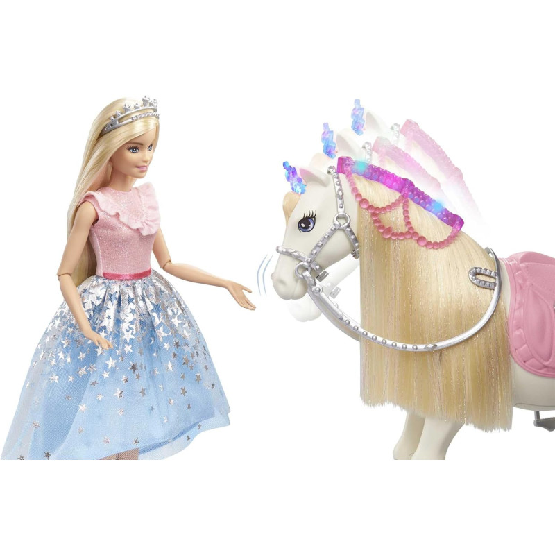 Barbie princesse et son cheval - Barbie - MATTEL