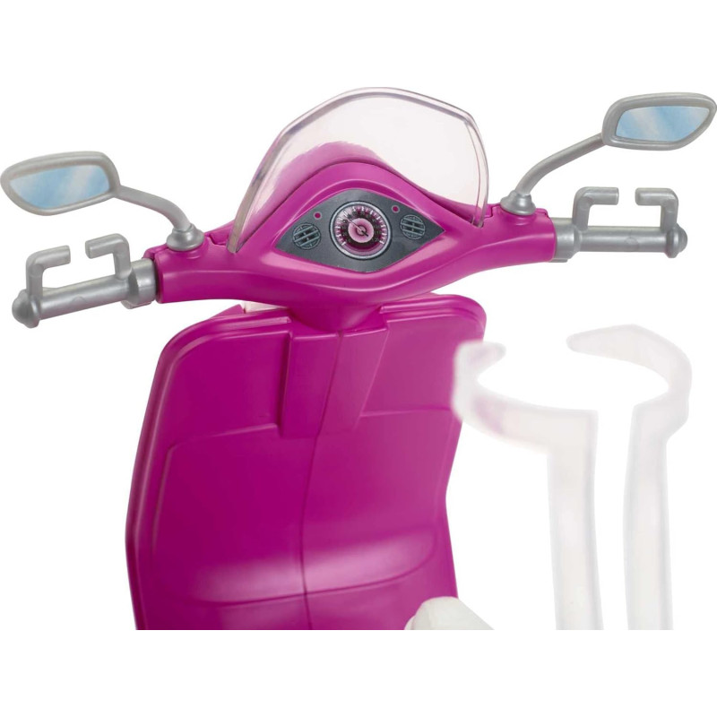 Barbie et son scooter - Barbie - MATTEL