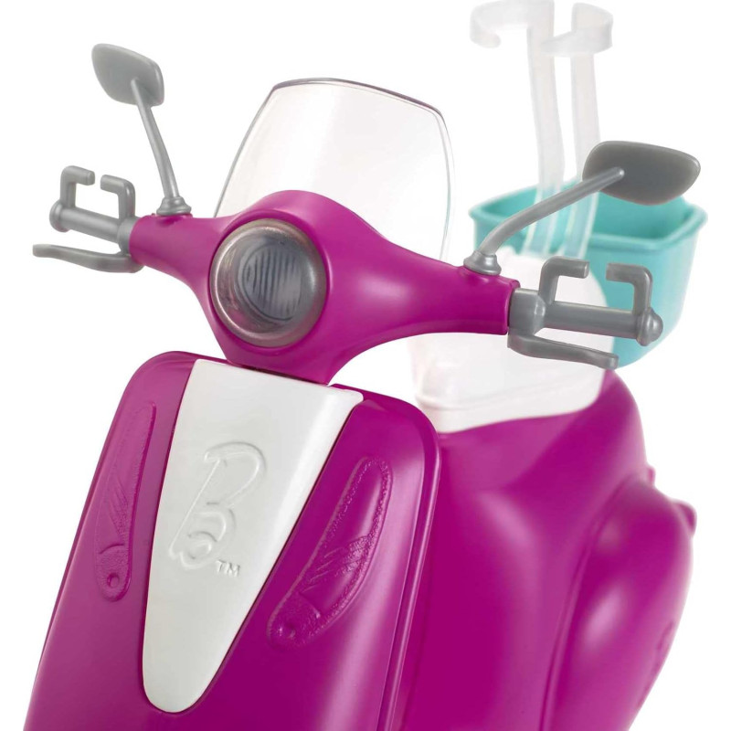 Barbie et son scooter - Barbie - MATTEL