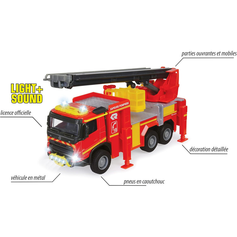 Camion pompiers Volvo - MAJORETTE