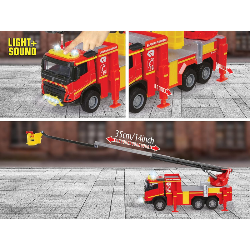 Camion pompiers Volvo - MAJORETTE