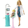 Barbie coffret dentiste blonde - Barbie - MATTEL