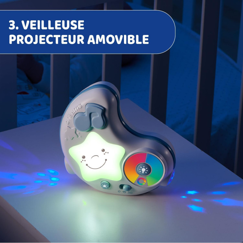 Tapis d'éveil colors gym bleu First Dreams - CHICCO