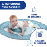 Tapis d'éveil colors gym bleu First Dreams - CHICCO
