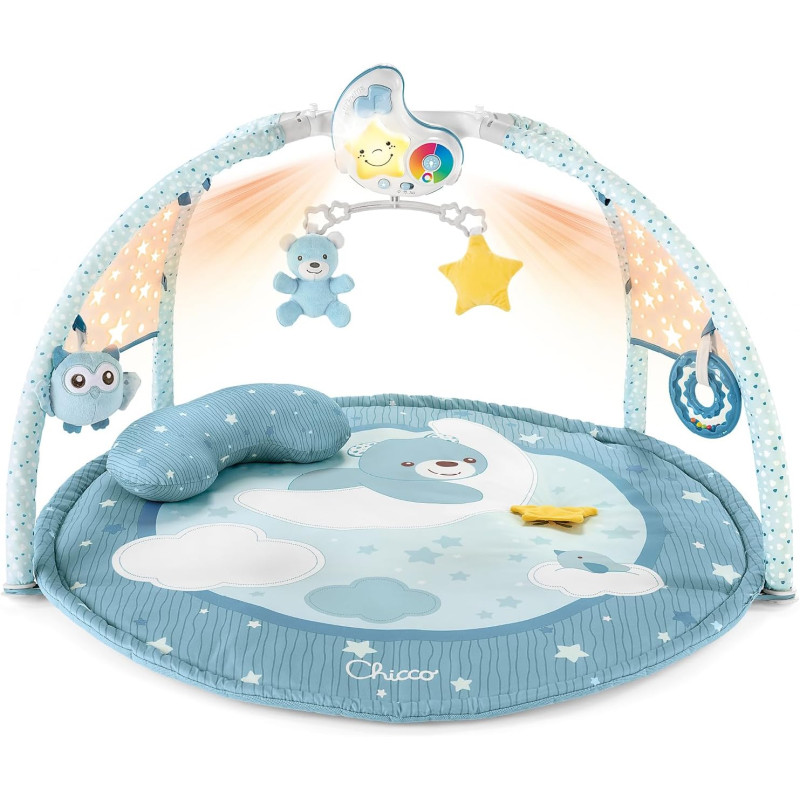 Tapis d'éveil colors gym bleu First Dreams - CHICCO