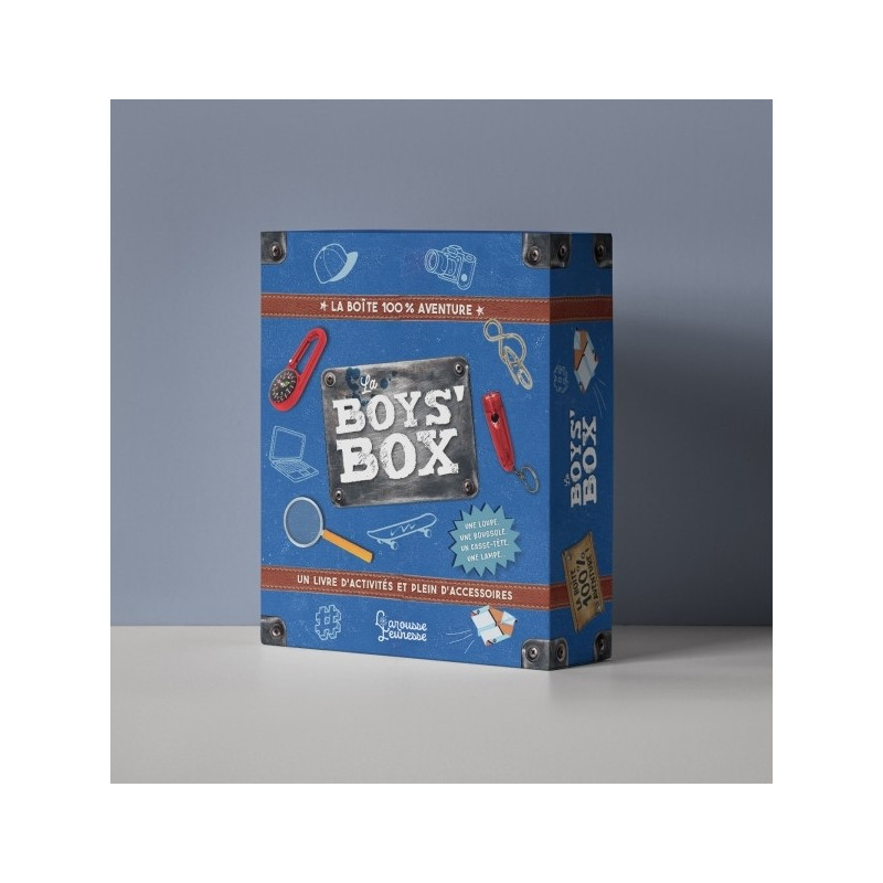 Coffret d'activité Boys'Box - LAROUSSE