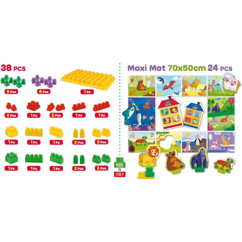 Jeu de construction Baba Block Carotina - LISCIANI
