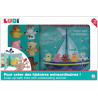 Livre et marionnettes de bain - LUDI