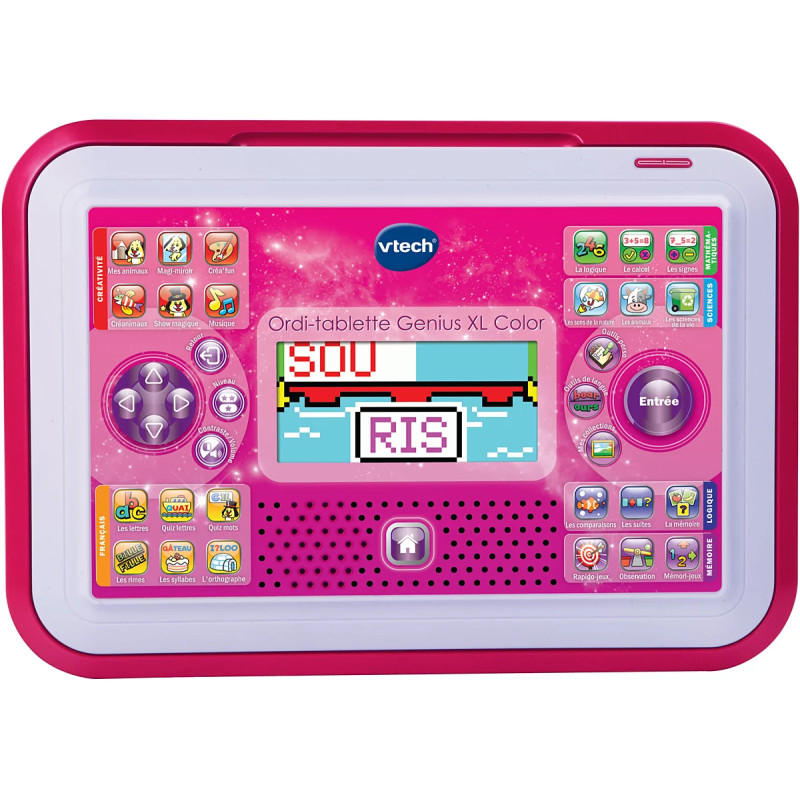 Ordi tablette Genius XL color rose - VTECH