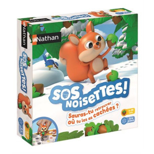 Sos Noisettes, jeu coopératif - NATHAN