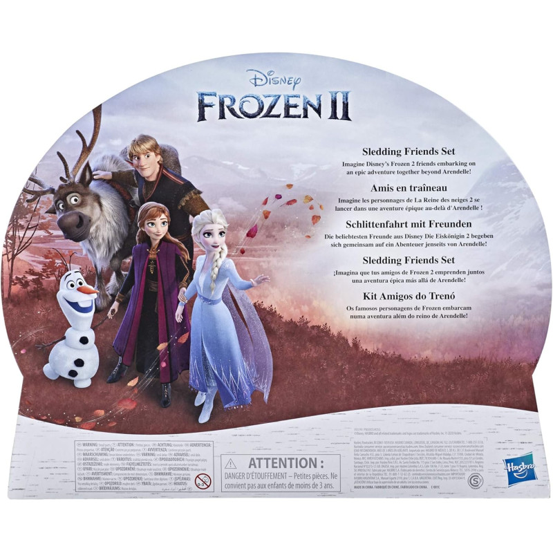 Reine des Neiges 2 - Coffret - Amis en traineau - DISNEY