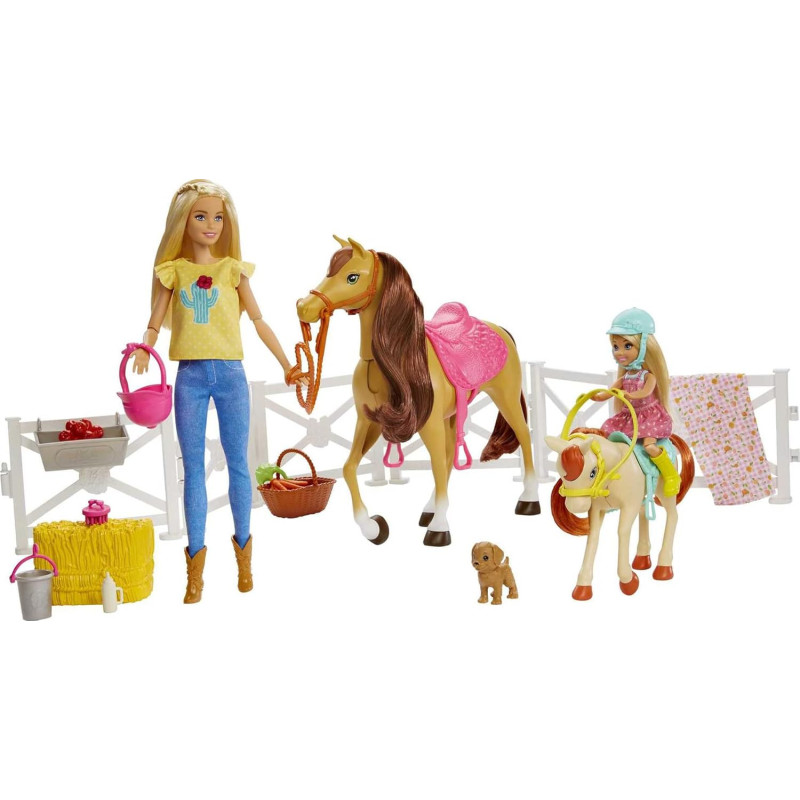 Playset Barbie et ses chevaux - BARBIE