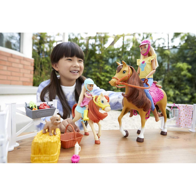 Playset Barbie et ses chevaux - BARBIE
