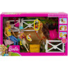 Playset Barbie et ses chevaux - BARBIE