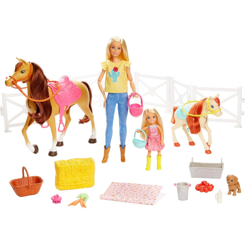 Playset Barbie et ses chevaux - BARBIE