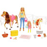 Playset Barbie et ses chevaux - BARBIE