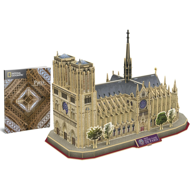 Maquette Notre-Dame 3D national geographic - MGM