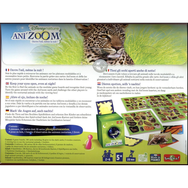 Jeu Ani'Zoom Disney Nature - BIOVIVA