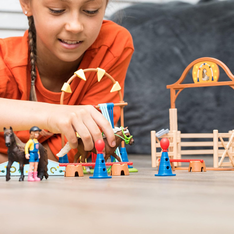 Entraînement d'agilité pour Poney - SCHLEICH
