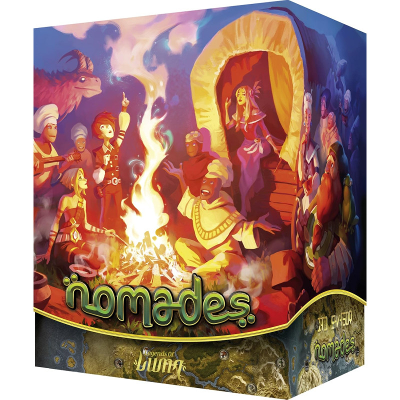 Jeu de société Nomades Ludonaute - BLACK ROCK GAMES