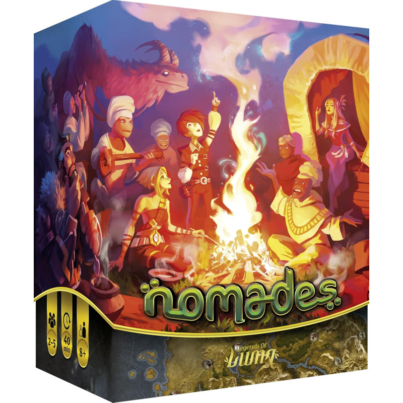 Jeu de société Nomades Ludonaute - BLACK ROCK GAMES