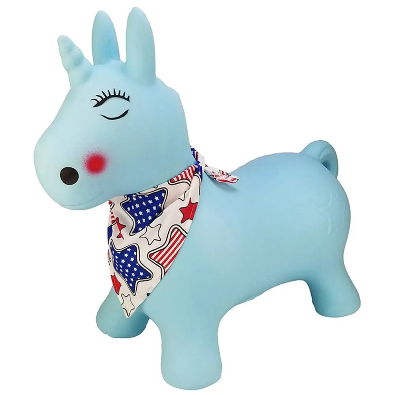 Animal sauteur licorne avec foulard - FUNBEE