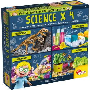 I'm a genius science x 4 - LISCIANI